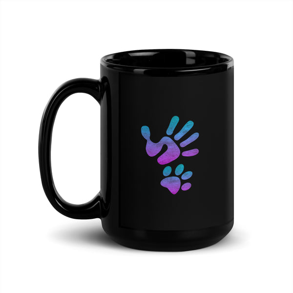 Sarah Parsons Collection Black Glossy Mug