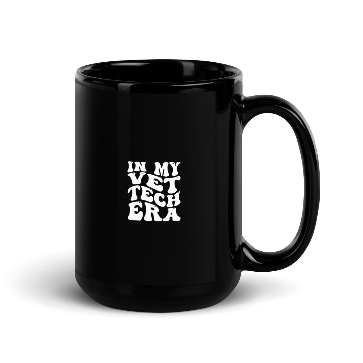 Vet Tech Era Black Glossy Mug-Black Glossy Mug-I love Veterinary