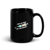 I can't fix crazy, but I can sedate it Black Glossy Mug-I love Veterinary