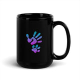 Sarah Parsons Collection Black Glossy Mug