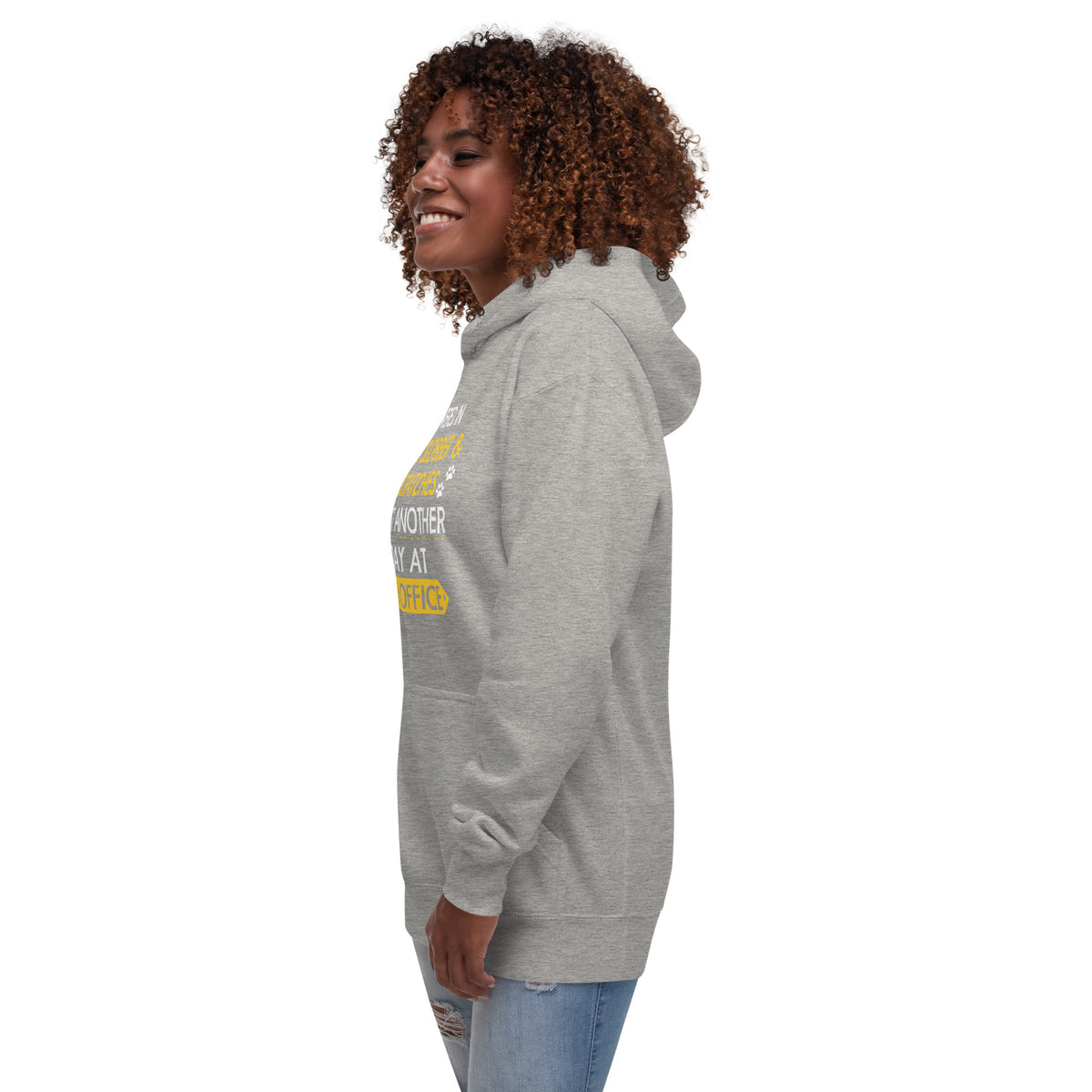 Fur, Slobber, Scratches Veterinary Women’s Premium Hoodie-I love Veterinary
