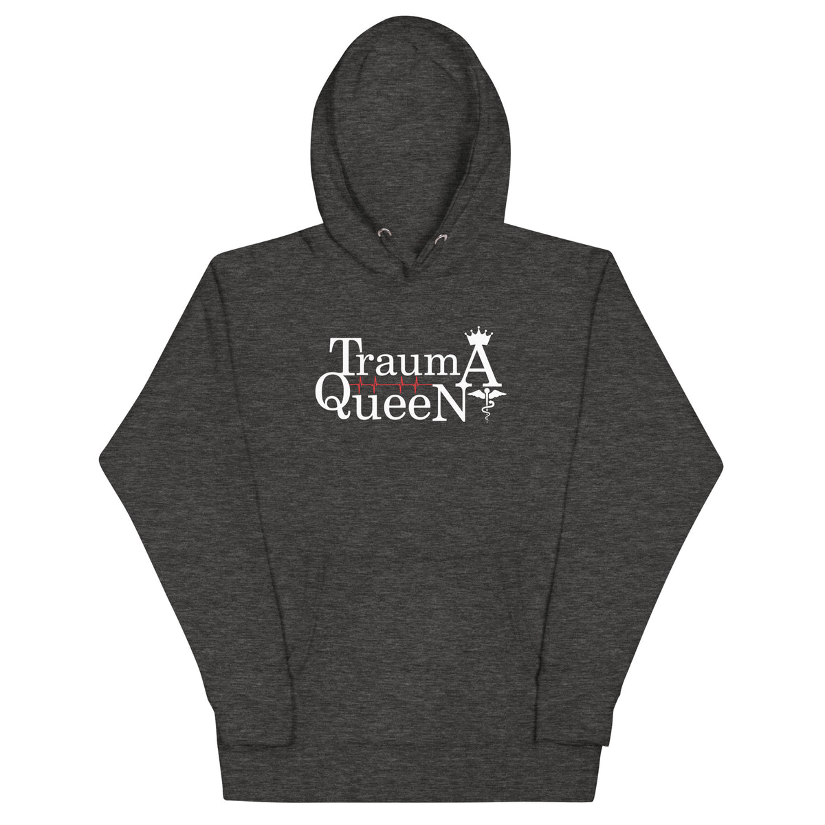 Trauma Queen Women’s Premium Hoodie-I love Veterinary