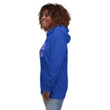 Vet Receptionist circle paws pattern Women's Premium Hoodie-I love Veterinary