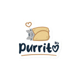 Purritto Magnet-Square Magnet-I love Veterinary