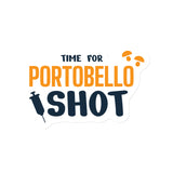 Time for Portobello shot Magnet-Square Magnet-I love Veterinary