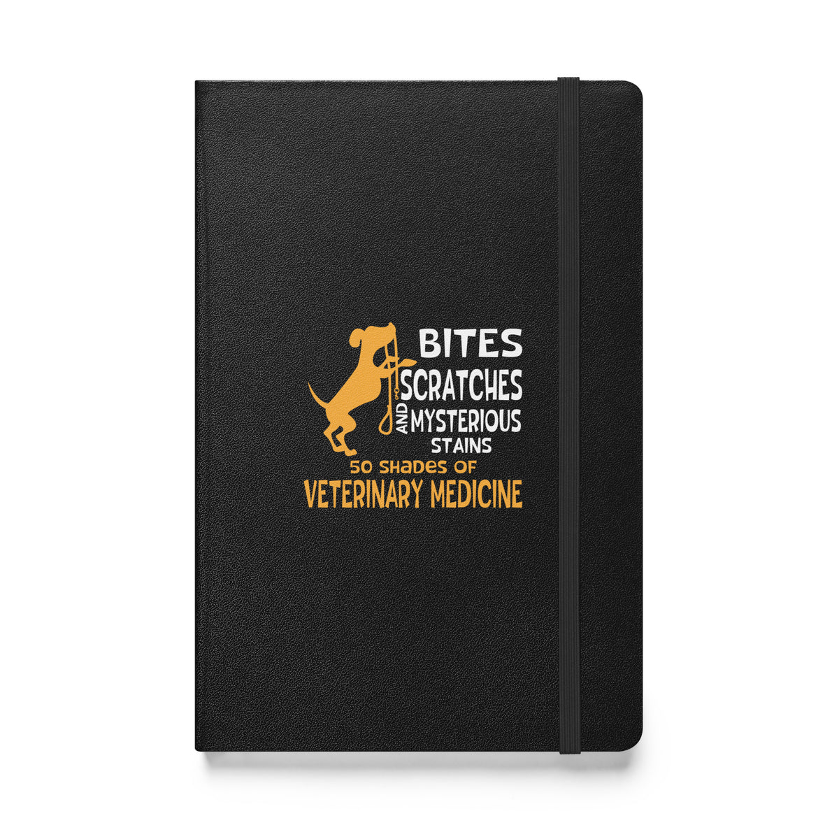 50 Shades of Veterinary Medicine Hardcover bound notebook-Hardcover Bound Notebook | JournalBook®-I love Veterinary