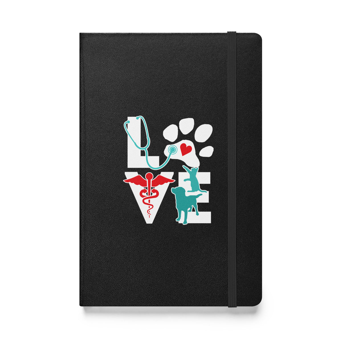 Love Veterinary cat and dog Hardcover bound notebook-I love Veterinary