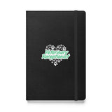 Veterinary Receptionist Heart Paws Hardcover-bound notebook-Hardcover Bound Notebook | JournalBook®-I love Veterinary