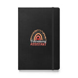 Veterinary Assistant Heart Hardcover-bound notebook-Hardcover Bound Notebook | JournalBook®-I love Veterinary