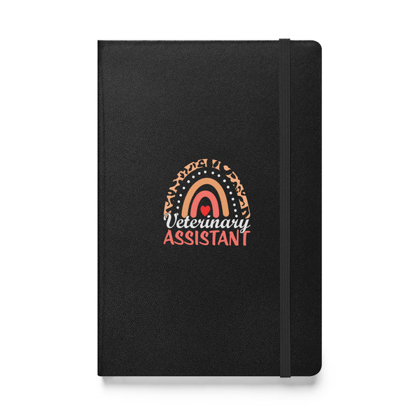 Veterinary Assistant Heart Hardcover-bound notebook-Hardcover Bound Notebook | JournalBook®-I love Veterinary