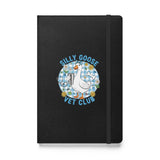 Silly Goose Vet Club Hardcover-bound notebook-Hardcover Bound Notebook | JournalBook®-I love Veterinary