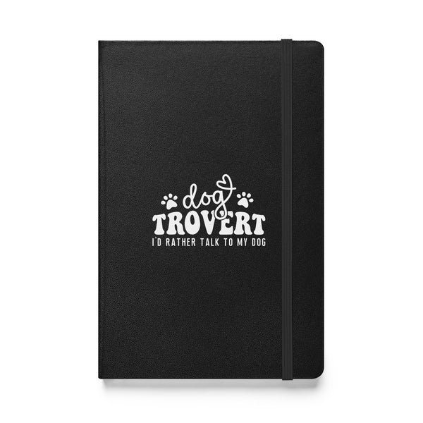 I'd rather talk to my Dog Hardcover-bound notebook-Hardcover Bound Notebook | JournalBook®-I love Veterinary