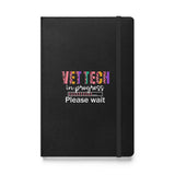 Vet Tech in Progress... Hardcover bound notebook-Hardcover Bound Notebook | JournalBook®-I love Veterinary