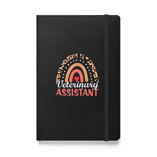 Veterinary Assistant Heart Hardcover-bound notebook-Hardcover Bound Notebook | JournalBook®-I love Veterinary