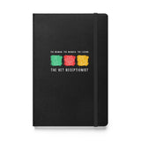 The woman, the wonder, the legend - the Vet Receptionist, Hardcover-bound notebook-I love Veterinary