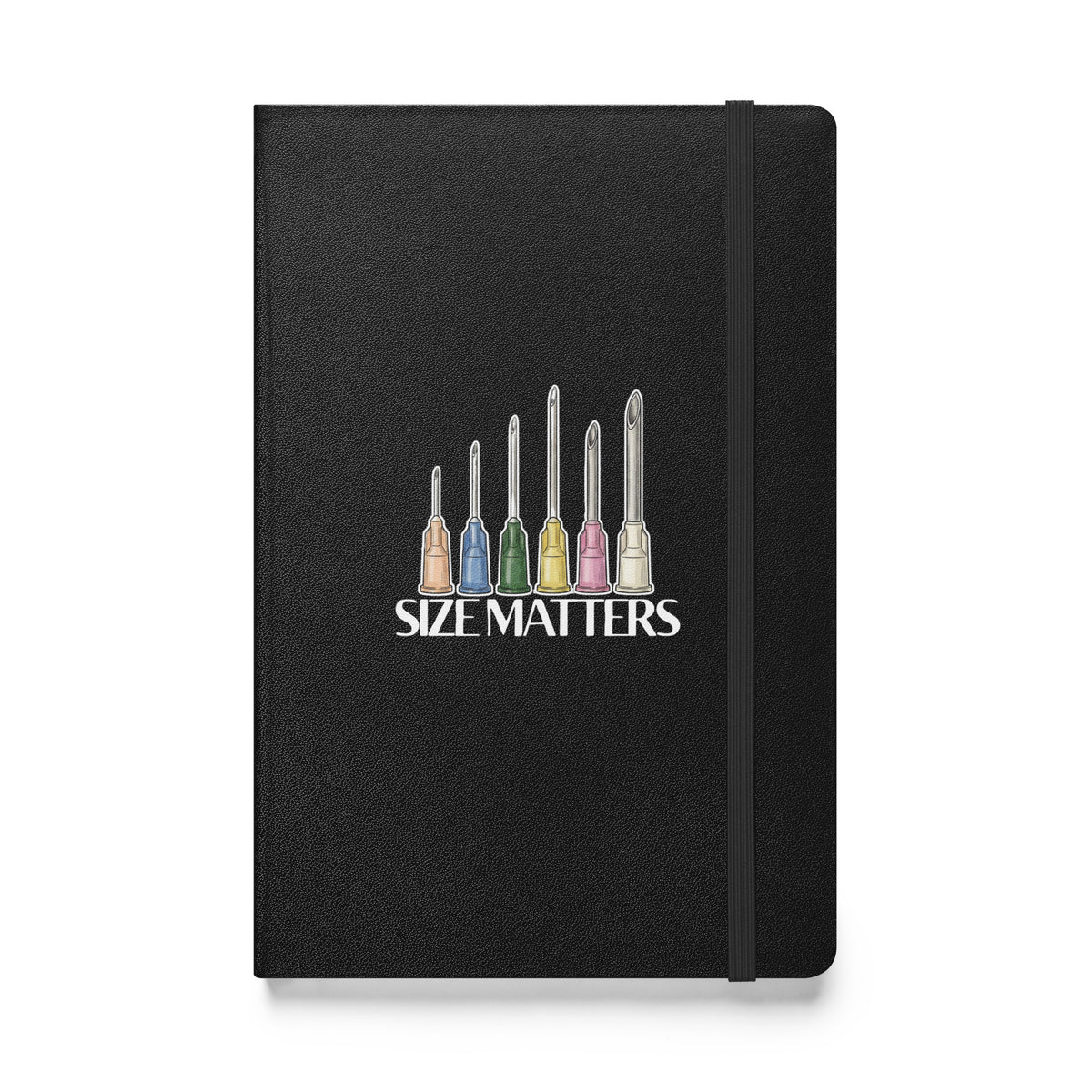 Size Matters, Hardcover-bound notebook-I love Veterinary