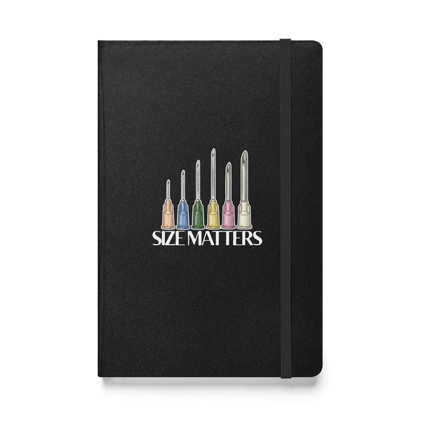 Size Matters, Hardcover-bound notebook-I love Veterinary