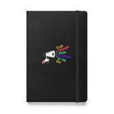 Stop sending your husband to the vet, Hardcover-bound notebook-I love Veterinary