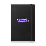 Veterinary Receptionist, Hardcover-bound notebook-I love Veterinary
