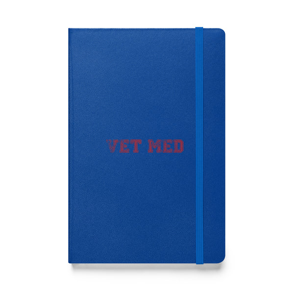 Vet Med Hardcover bound notebook-Hardcover Bound Notebook | JournalBook®-I love Veterinary