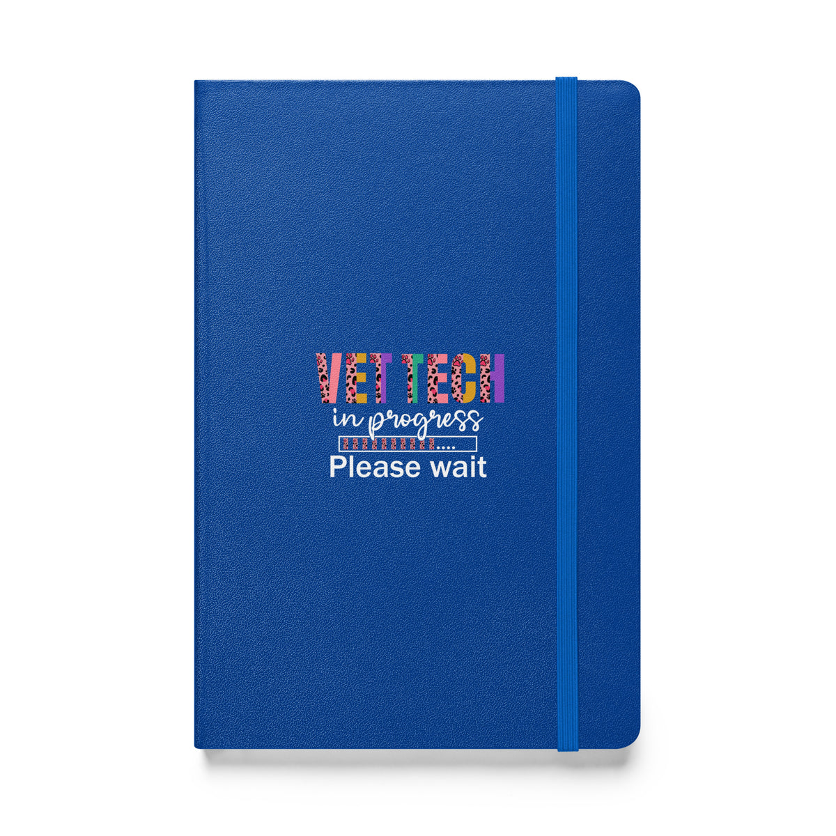 Vet Tech in Progress... Hardcover bound notebook-Hardcover Bound Notebook | JournalBook®-I love Veterinary