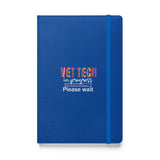 Vet Tech in Progress... Hardcover bound notebook-Hardcover Bound Notebook | JournalBook®-I love Veterinary