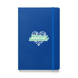 Veterinary Receptionist Heart Paws Hardcover-bound notebook-Hardcover Bound Notebook | JournalBook®-I love Veterinary