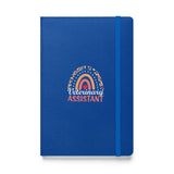 Veterinary Assistant Heart Hardcover-bound notebook-Hardcover Bound Notebook | JournalBook®-I love Veterinary