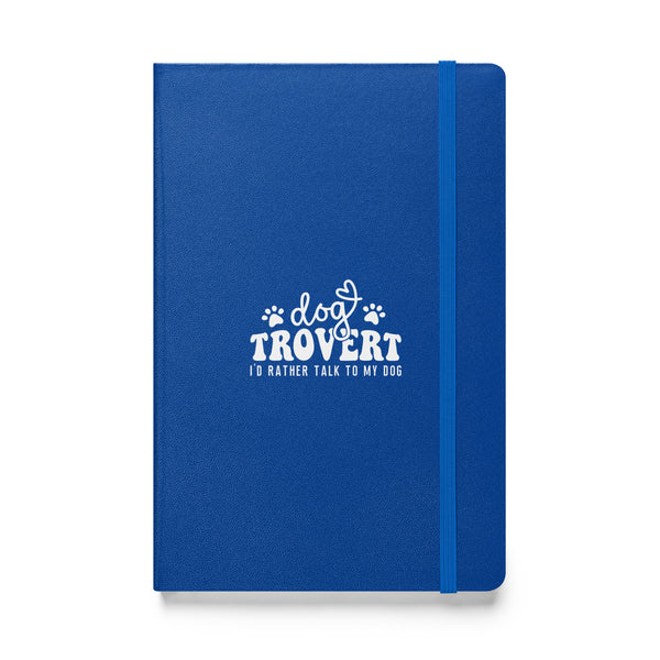 I'd rather talk to my Dog Hardcover-bound notebook-Hardcover Bound Notebook | JournalBook®-I love Veterinary