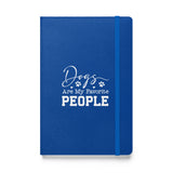Dogs Are My Favorite People Hardcover-bound notebook-Hardcover Bound Notebook | JournalBook®-I love Veterinary