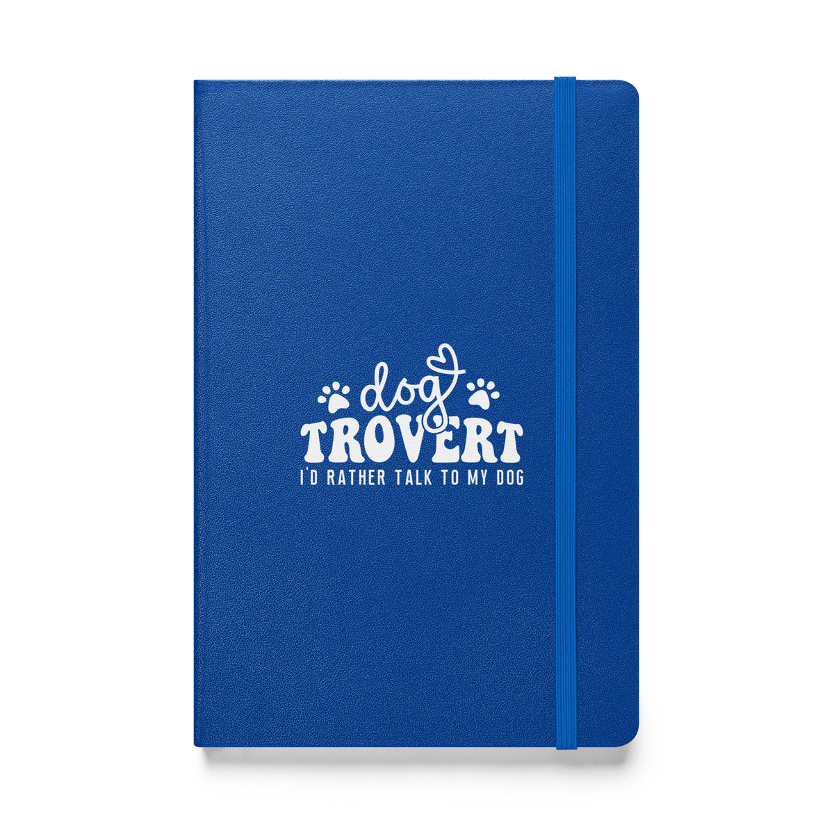 I'd rather talk to my Dog Hardcover-bound notebook-Hardcover Bound Notebook | JournalBook®-I love Veterinary