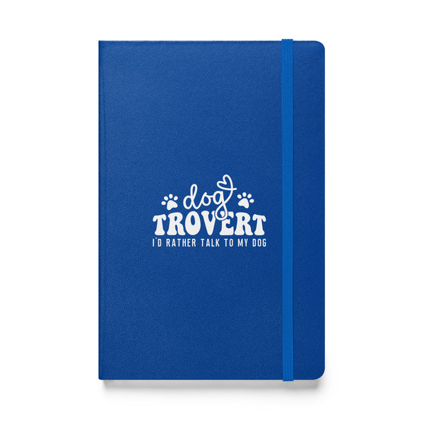 I'd rather talk to my Dog Hardcover-bound notebook-Hardcover Bound Notebook | JournalBook®-I love Veterinary