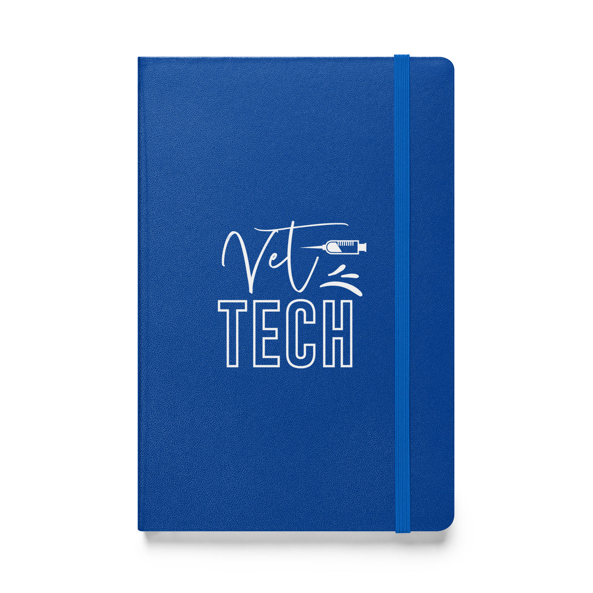 Vet Tech Needle Hardcover-bound notebook-Hardcover Bound Notebook | JournalBook®-I love Veterinary