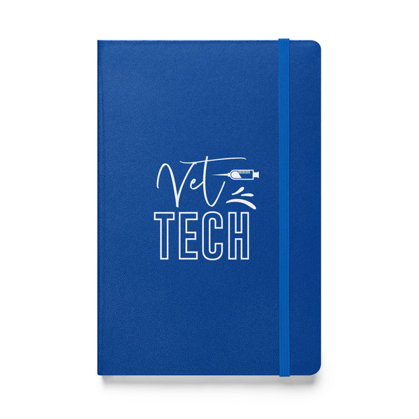 Vet Tech Needle Hardcover-bound notebook-Hardcover Bound Notebook | JournalBook®-I love Veterinary