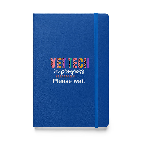 Vet Tech in Progress... Hardcover bound notebook-Hardcover Bound Notebook | JournalBook®-I love Veterinary