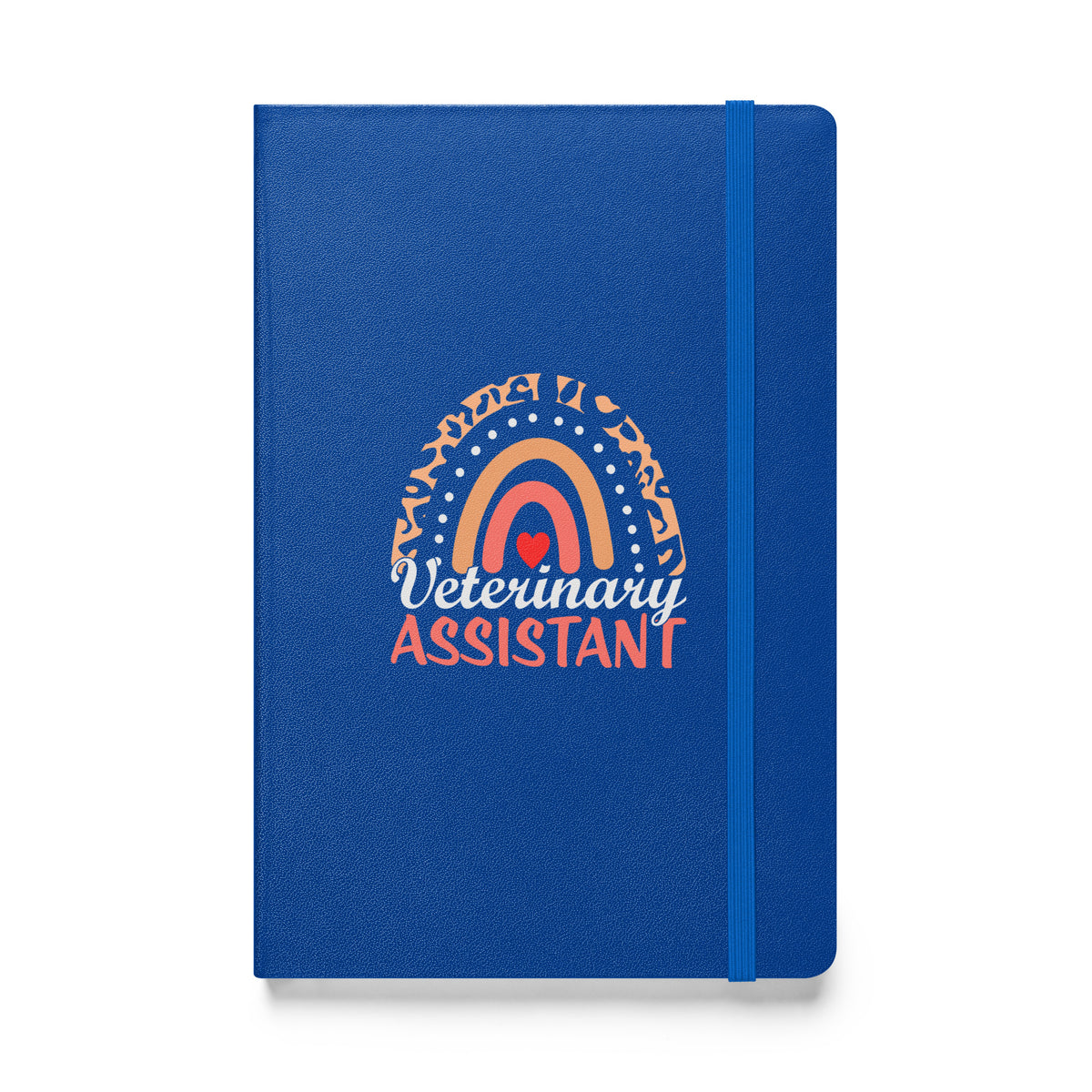 Veterinary Assistant Heart Hardcover-bound notebook-Hardcover Bound Notebook | JournalBook®-I love Veterinary