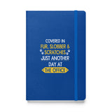 Fur, Slobber, Scratches Hardcover bound notebook-Hardcover Bound Notebook | JournalBook®-I love Veterinary
