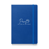 Paws and enjoy the little things, Hardcover-bound notebook-I love Veterinary