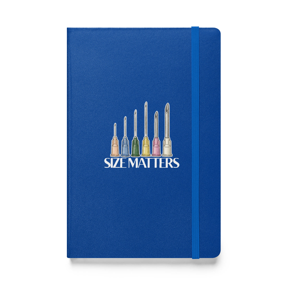 Size Matters, Hardcover-bound notebook-I love Veterinary