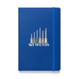 Size Matters, Hardcover-bound notebook-I love Veterinary