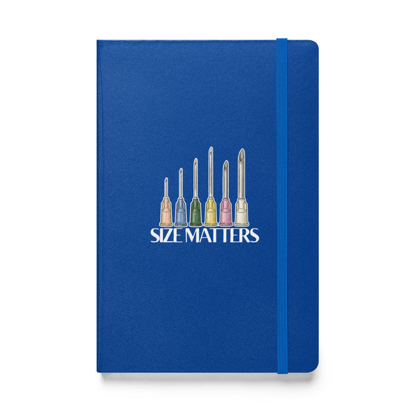 Size Matters, Hardcover-bound notebook-I love Veterinary
