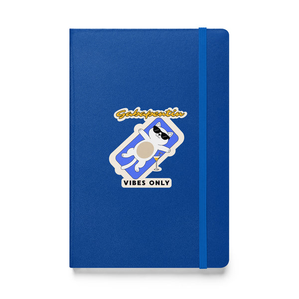 Gabapentin vibes only, Hardcover-bound notebook-I love Veterinary