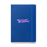 Veterinary Receptionist, Hardcover-bound notebook-I love Veterinary