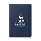 Bolus the propofol Hardcover bound notebook-Hardcover Bound Notebook | JournalBook®-I love Veterinary