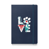 Love Veterinary cat and dog Hardcover bound notebook-I love Veterinary