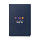 Vet Tech in Progress... Hardcover bound notebook-Hardcover Bound Notebook | JournalBook®-I love Veterinary