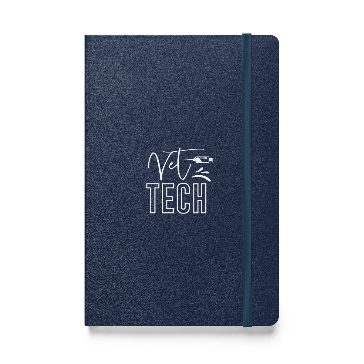 Vet Tech Needle Hardcover-bound notebook-Hardcover Bound Notebook | JournalBook®-I love Veterinary