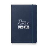 Dogs Are My Favorite People Hardcover-bound notebook-Hardcover Bound Notebook | JournalBook®-I love Veterinary