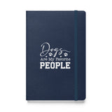 Dogs Are My Favorite People Hardcover-bound notebook-Hardcover Bound Notebook | JournalBook®-I love Veterinary