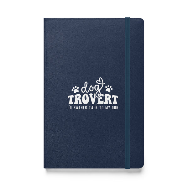 I'd rather talk to my Dog Hardcover-bound notebook-Hardcover Bound Notebook | JournalBook®-I love Veterinary